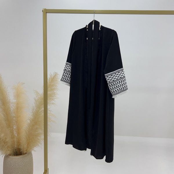 Exquisite Embroidery Tassel Children's Robe Abaya - Image 9