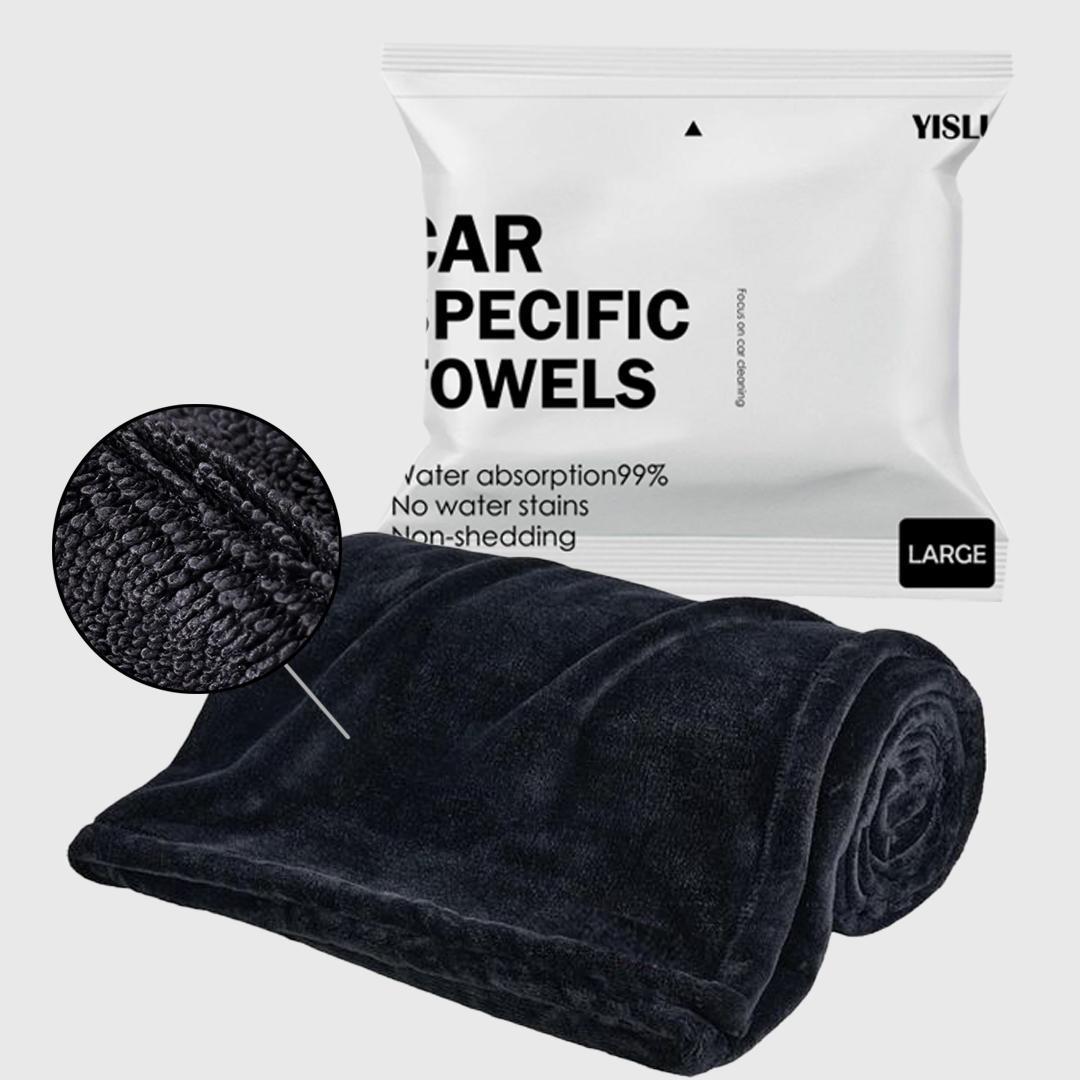 YISLU Drying Towel - Super Absorbent Car Drying Towel, Woven With Twisted Microfiber, 1300 GSM High Quality Microfiber 70 30 Mixed Twisted Microfiber, 15x15in And 24x36in - Image 9